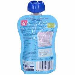 Hipp Bio Frutta Frullata&latte Di Cocco Mela Banana Con Latte E Avena 90 g Altro