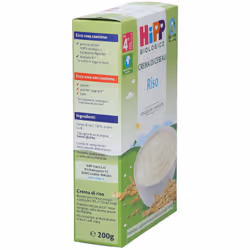 HiPP Biologico Crema di Cereali Riso 200 g Altro