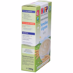 HiPP Crema di Cereali Semolino Grano 200 g Altro