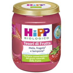 HiPP Tesori di Frutta – Mela, fragola e lampone 160g