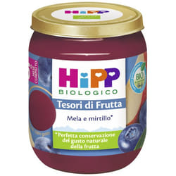HiPP Tesori di Frutta – Mela e mirtillo 160g