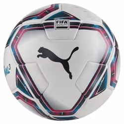 PUMA teamFINAL 21.3 FIFA Quality, Blu, Rosso, Rosa, Bianco, Puma White-Rose Red-Ocean Depths-Puma Black-Omphalodes, Esterno, ...