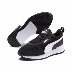 PUMA 373616_01_35.5 scarpa sportiva Nero, Bianco - Vista aggiuntiva 2