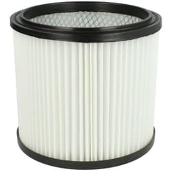 1x filtro a pieghe piatte compatibile con Lavor Ashley 100, 300 aspirapolvere - nero / bianco - Vhbw