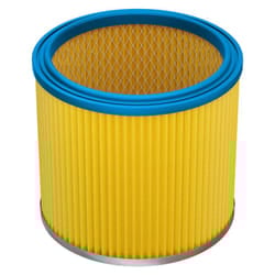 1x filtro a pieghe piatte compatibile con Lavor Ashley 100, 300 aspirapolvere - blu / giallo - Vhbw
