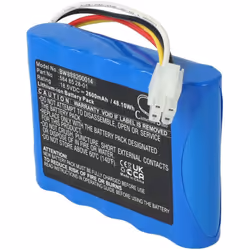 vhbw - the clever way - Batteria ricaricabile di ricambio, compatibile e di alta qualità, ad alta capacità, per dispositivo d ...