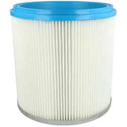 Filtro a pieghe piatte compatibile con Metabo ask 1005, asr 1250 aspiratore umido/secco - cartuccia filtrante - Vhbw