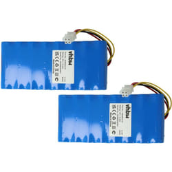 2x batteria compatibile con Husqvarna Automower 320, 330x (con 2 batterie), 320 2014, 320 2013, 330X 2013, 320 2015 5200mAh 18V Li-Ion - Vhbw