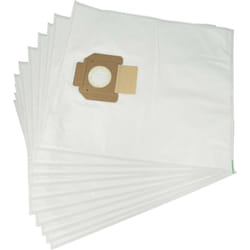 Vhbw - 10x sacchetto compatibile con Nilfisk / Alto Attix 30-01 pc, 33-01 ic, 33-2L ic, 33-2M pc aspirapolvere - 45cm x 32cm Bianco