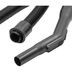 Vhbw - Tubo di ricambio flessibile ø 32mm compatibile con Nilfisk GM80, GM80P, GM90, GM90P, gmd, GS80 aspirapolvere - nero - con impugnatura
