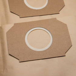 5x sacchetti sostituisce Thomas 450, 787114, 787179 per aspirapolvere - in carta, 90.9cm x 38.15cm, marrone - Vhbw