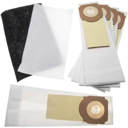 Set di sacchetti (carta) + filtro da 7 pzz.. compatibile con Hoover Athyss AS71 AS10011, AS71 AS20011, AS71 AS21011, AS71 AS30011 aspirapolvere - Vhbw
