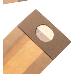Vhbw - 5x turbo-filtro sostituisce Makita 193293-7 per levigatrice - Sacchetto in carta per polvere (set)