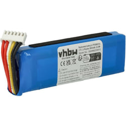 Vhbw - batteria sostituisce jbl P763098 01A per casse, altoparlanti, speaker (6000mAh, 3,7V, Li-Poly)