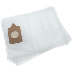 5x sacchetto compatibile con Numatic nvq 250-B, nvq 250-T, nvq 252, nvq 254 aspirapolvere - microfibra, 39cm x 29,85cm Bianco - Vhbw