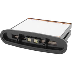 2x filtro compatibile con Fischer fvc 35M aspirapolvere - filtro HEPA/a pieghe/a umido nero / bianco / grigio - Vhbw