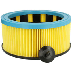 Filtro a pieghe piatte compatibile con Kress 1200 nts 20EA, 1200 rs 32 ea, 1400 rs ea, 98039802 aspiratore umido/secco - Cartuccia filtrante - Vhbw