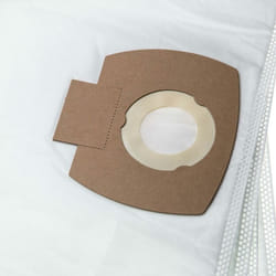 10x sacchetto compatibile con Nilfisk Alto Aero 20, Alto Aero 21 aspirapolvere- microfibra, 53,45cm x 39,7cm Bianco - Vhbw