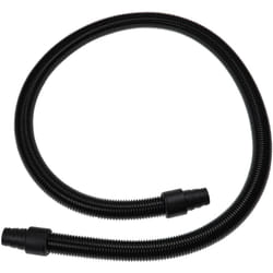 Vhbw - tubo di ricambio flessibile universale per comuni aspirapolvere - 2 m nero, ø 32 mm / 35 mm / 38 mm