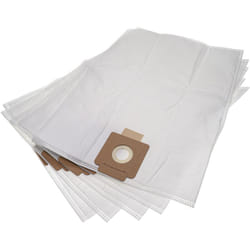 5x sacchetto compatibile con Allaway CV1350, CV1750, C30, C40, CV1950, L25 aspirapolvere - 29cm x 21cm Bianco - Vhbw
