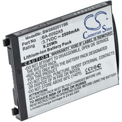 Vhbw - batteria sostituisce CipherLab BA-0092A5, KBRS300X01503, BA-0093A0, BT-160LA per lettore di codici a barre, pos (2500mAh, 3,7V, Li-Ion)