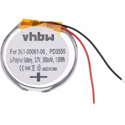 vhbw - the clever way - Batteria ricaricabile di ricambio, compatibile e di alta qualità, ad alta capacità, per smartwatch, b ...