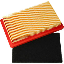 Set di Filtri dell'aria arancione, nero compatibile con Viking MB2RT, MB4R tosaerba, 14,5x 8,5 x 2,8cm - Vhbw