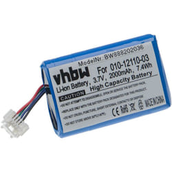 Vhbw - batteria sostituisce Garmin 010-12110-03, 010-12110-003, 361-00077-00 per navigatore gps (2000mAh, 3,7V, Li-Ion)