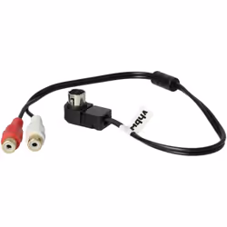 vhbw - the clever way Cavo audio di alta qualità per sorgenti audio con connessione RCA - Per il collegamento al sistema audi ...