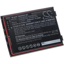vhbw batteria compatibile con Honeywell CT40, CT40XP computer portatile scanner (4000mAh, 3,8V, Li-Ion)