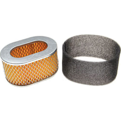 Filtro (1x filtro dell'aria, 1x pre-filtro) compatibile con Yanmar L75, L100, L90AE, L90, L90E motore per motocoltivatore, motozappa - Vhbw