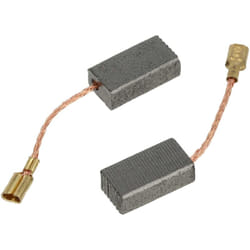 Vhbw - 2x spazzola carbone compatibile con Bosch 1100, 1210, 1211, 1337, 1347, 14, 1400, 15 - 125 utensile elettrico - Spazzola motore, 17 x 8 x 5 mm