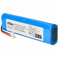vhbw - the clever way - Batteria ricaricabile di ricambio, compatibile e di alta qualità, ad alta capacità, per robot aspirap ...