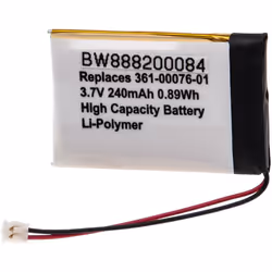 vhbw - the clever way - Batteria ricaricabile di ricambio, compatibile e di alta qualità, ad alta capacità, per smartwatch, b ...