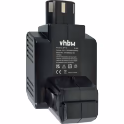 vhbw - the clever way - Batteria ricaricabile di ricambio, compatibile e di alta qualità, ad alta capacità, per strumenti da  ...