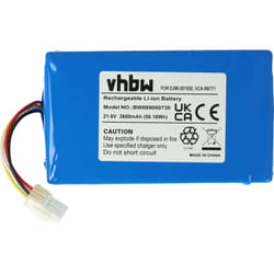 Vhbw - batteria sostituisce Samsung DJ96-00193E, VCA-RBT71, VCA-RBT71/XAA per home cleaner (2600mAh, 21,6V, Li-Ion) - Senza custodia