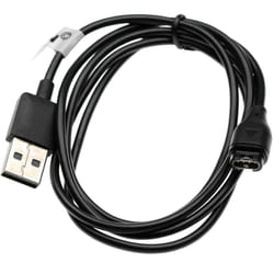Vhbw - cavo di alimentazione usb compatibile con Garmin Move Luxe, Style smartwatch tracker - Stazione di ricarica, Nero, 100 cm