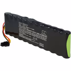 vhbw - the clever way - Batteria ricaricabile di ricambio, compatibile e di alta qualità, ad alta capacità, per dispositivo d ...
