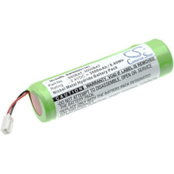 Vhbw - batteria compatibile con Geo-Fennel flg 250 green dispositivo di misurazione laser, dispositivo di misurazione (3500mAh, 2,4V, NiMH)