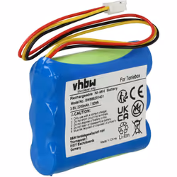 vhbw - the clever way - Batteria sostitutiva ricaricabile, compatibile e di alta qualità, ad alta capacità, per radio raccont ...