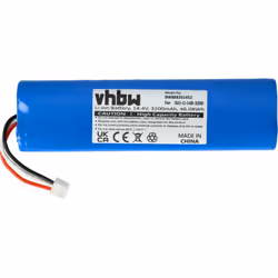 VHBW 888201452, Batteria, Ioni di Litio, 3200 mAh, 14,4 V, 46,08 Wh, Ecovacs