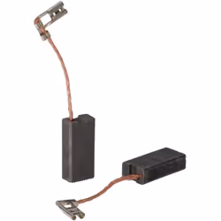 Robusta spazzola di carbone per il proprio utensile elettrico - Dimensioni: 7 x 12,5 x 26 mm - Con capocorda angolare piatto ...
