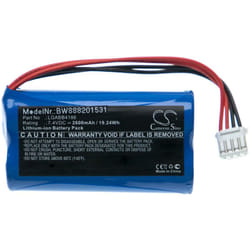 Vhbw - batteria compatibile con dji Phantom 3 4K, 3 Standard, GL358WB drone quadricottero multicottero (2600mAh, 7,4V, Li-Ion)