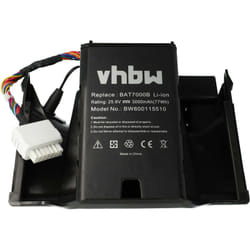 vhbw batteria sostituisce Robomow 8IFR27/66, BAT7000B, BAT7001A, MRK7005A per tagliaerba, robot tagliaerba (3000mAh, 25,6V, Li-Ion)