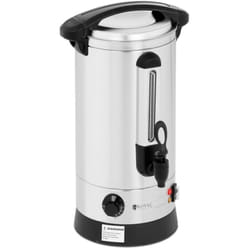 Royal Catering - Bollitore Elettrico a Doppia Parete Dispenser Bevande Calde Inox 8,7L 1500W