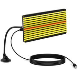 MSW - Lampada Levabolli Lampada pdr Per Tirabolli Pannello Righe Flessibile 32 x 15 cm