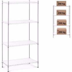 Codice produttore: 10011853 Lo scaffale in metallo Royal Catering è perfetto per riporre diversi tipi di articoli e, grazie a ...