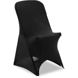 Coprisedia Elasticizzato Rivestimento Sedie In Elastan Nero Elegante