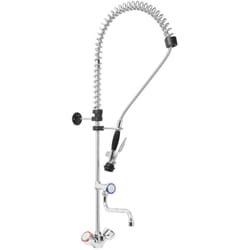 Rubinetto Cucina Con Doccetta Professionale Rubinetto Lavello Ottone Cromato