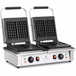 ⭐⭐⭐⭐⭐ Gustose cialde alla belga con la piastra per waffles dalle attrezzature per la gastronomia di marca Royal Catering ✅ Mo ...